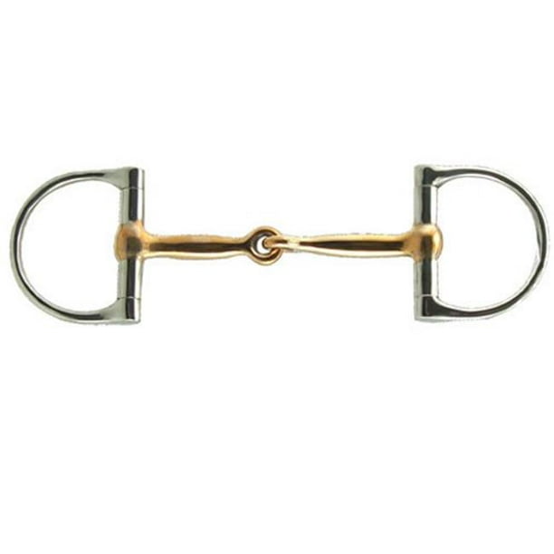 Coronet Copper Jointed Mouth Dee Bit Coronet Copper Jointed Mouth Dee Bit